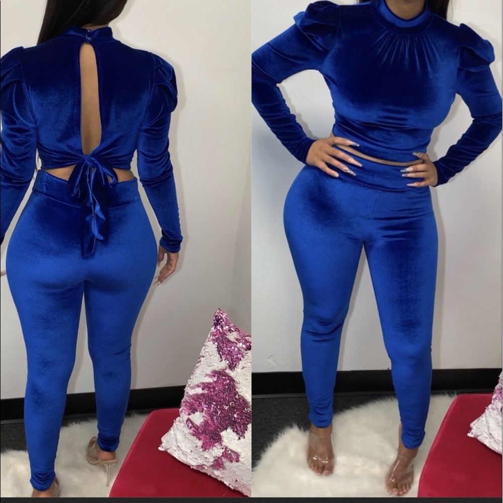 Sexy Velvet 2 Piece Set